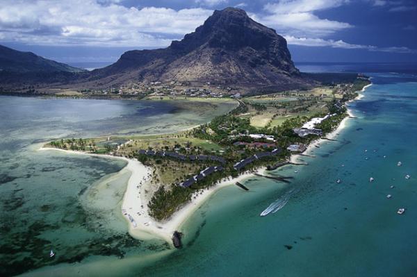 Aerial View of Le Morne